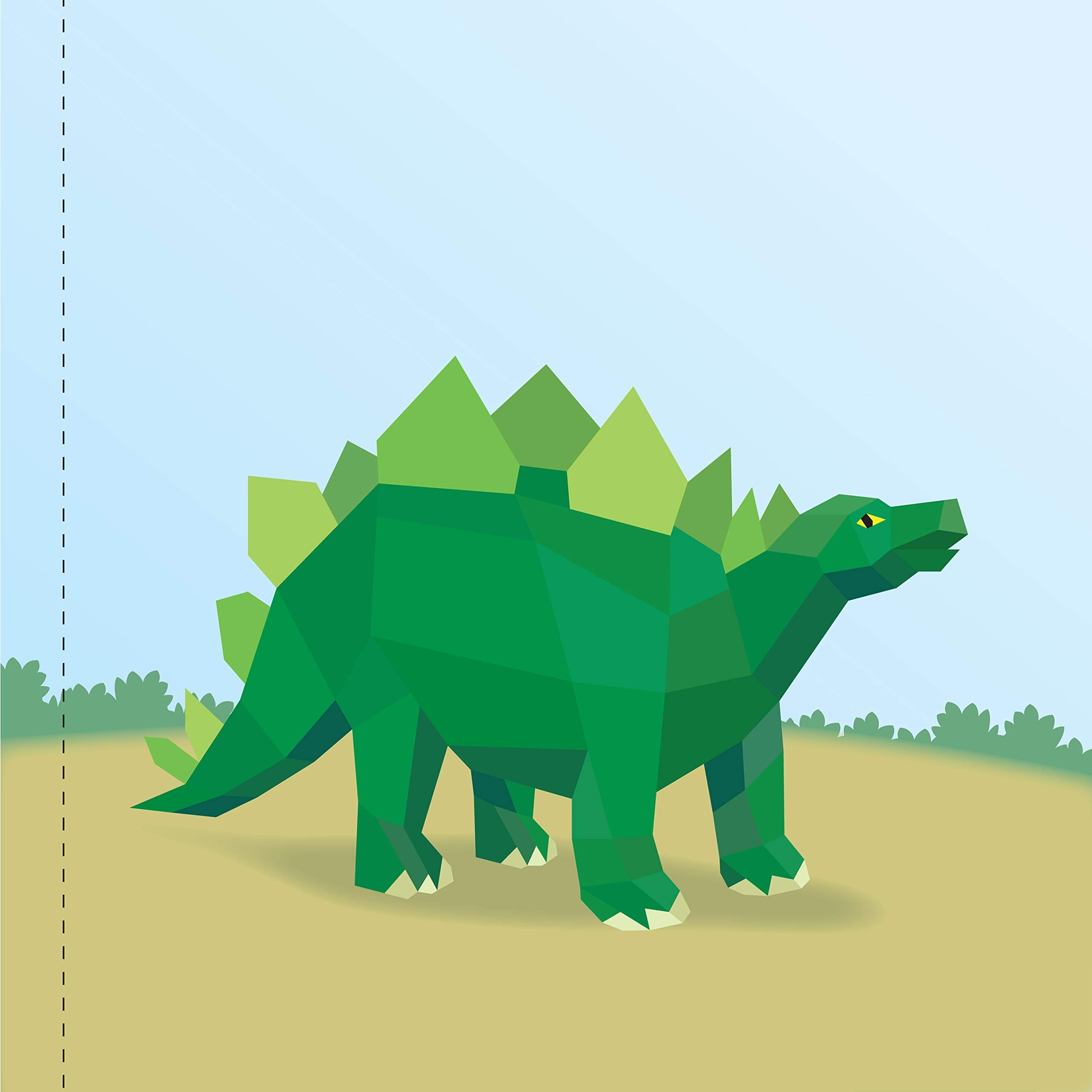 Paint by Sticker Kids: Dinosaurs (Paperback Book)-HACHETTE BOOK GROUP USA-Little Giant Kidz