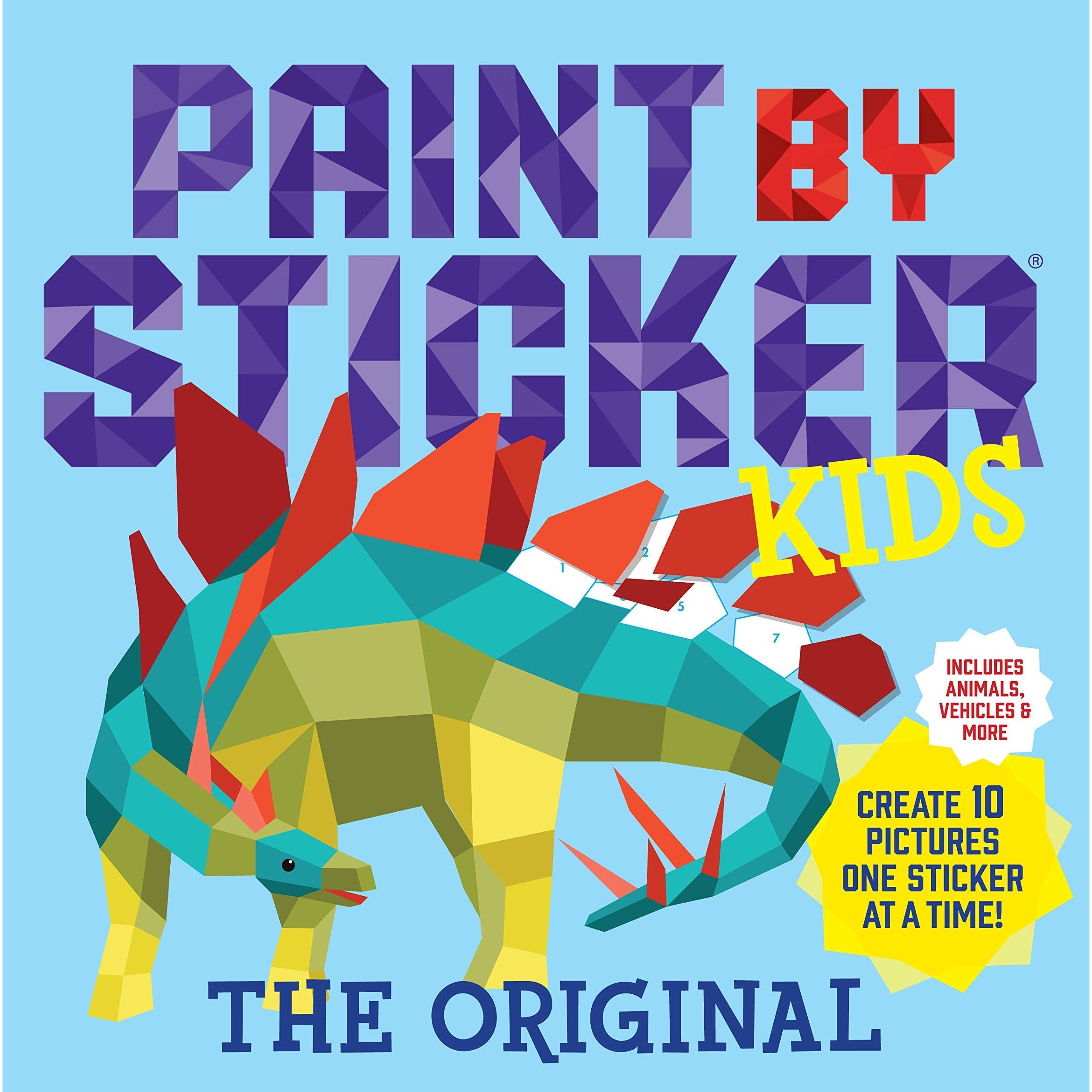 Paint by Sticker Kids: The Original (Paperback Book)-HACHETTE BOOK GROUP USA-Little Giant Kidz