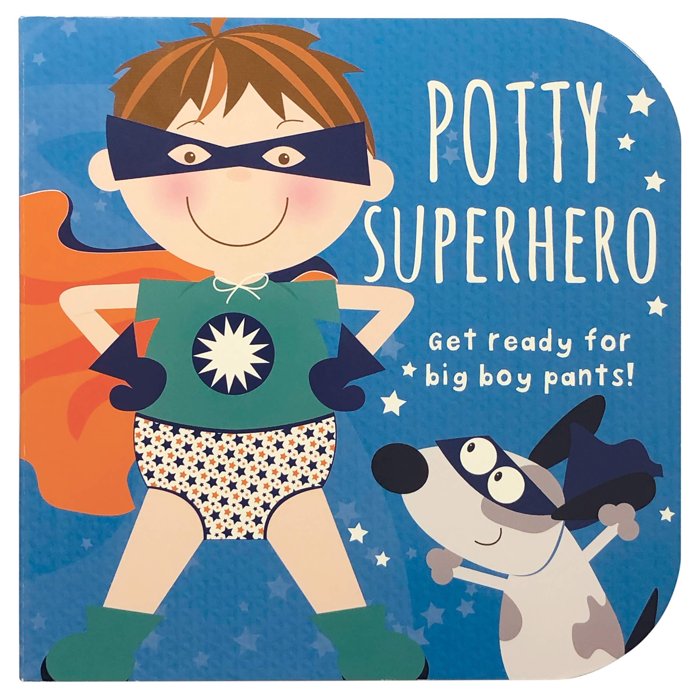 Parragon Books: Potty Superhero: Get Ready For Big Boy Pants! Children's Potty Training Board Book-COTTAGE DOOR PRESS-Little Giant Kidz