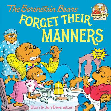 Penguin Random House: The Berenstain Bears Forget Their Manners (Soft Cover Book)-PENGUIN RANDOM HOUSE-Little Giant Kidz