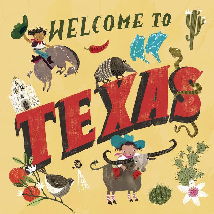 Penguin Random House: Welcome to Texas (Board Book)-PENGUIN RANDOM HOUSE-Little Giant Kidz