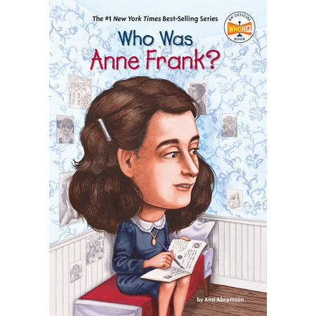 Penguin Random House: Who Was Anne Frank? (Paperback Book)-PENGUIN RANDOM HOUSE-Little Giant Kidz