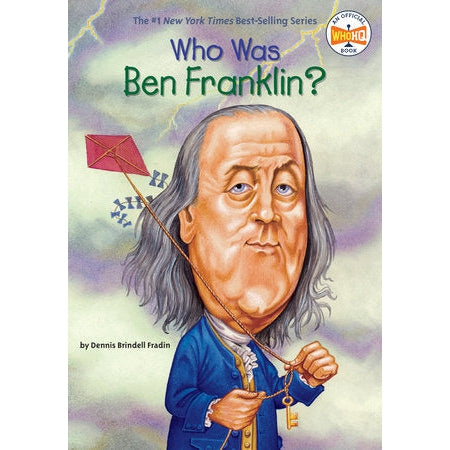 Penguin Random House: Who Was Ben Franklin? (Paperback Book)-PENGUIN RANDOM HOUSE-Little Giant Kidz