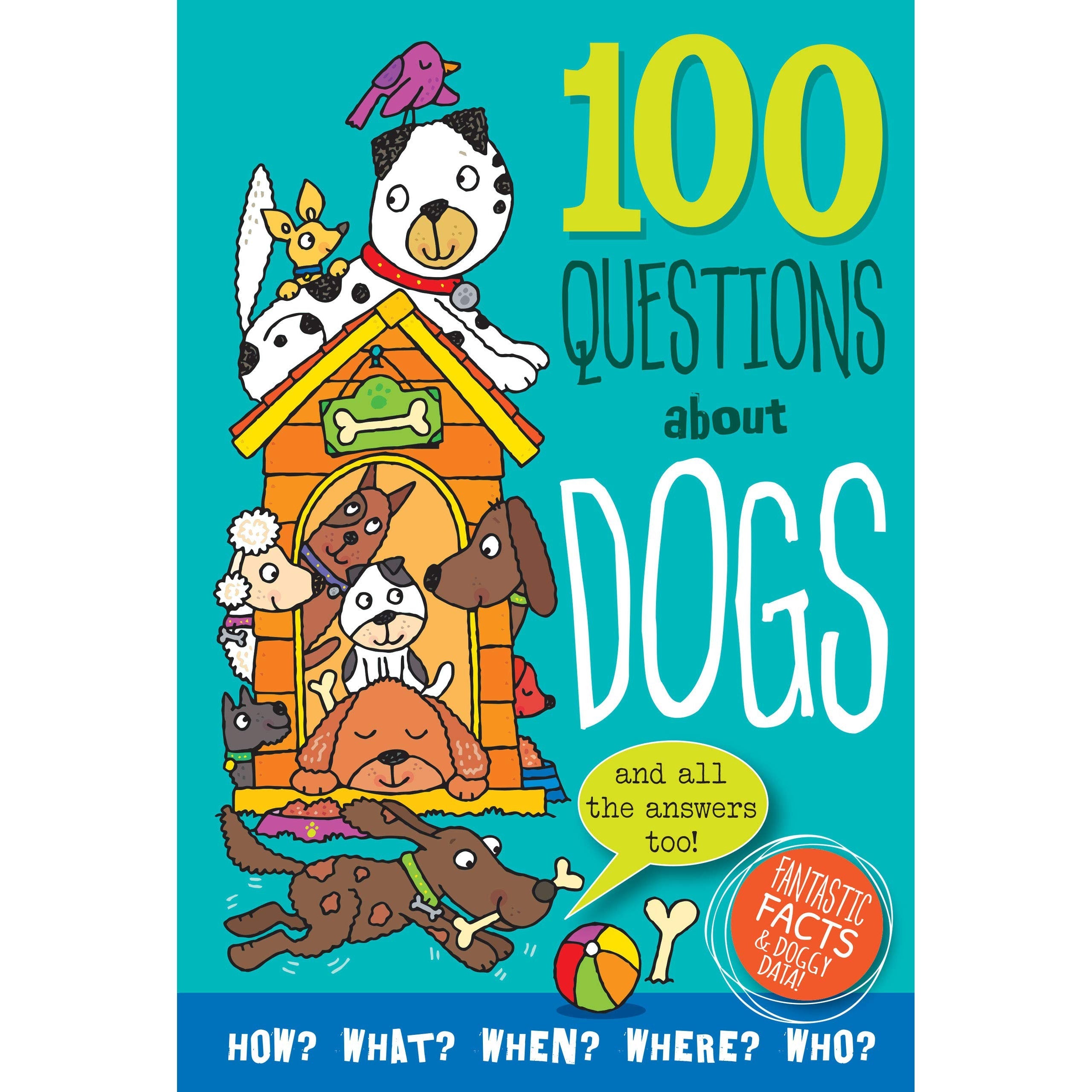 Peter Pauper Press: 100 Questions About Dogs (Hardcover Book)-Peter Pauper Press-Little Giant Kidz