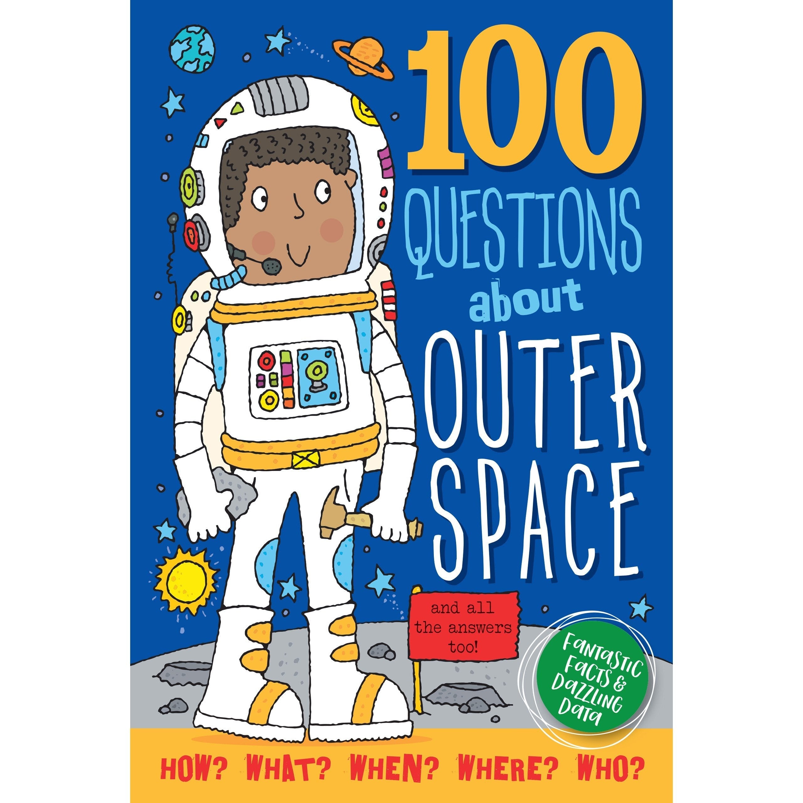Peter Pauper Press: 100 Questions About Outer Space (Hardcover Book)-Peter Pauper Press-Little Giant Kidz