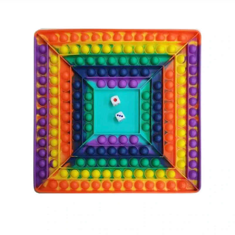 Poptastic Fidget Toys: Jumbo Poppers Game Board - Square-Streamline Imagined-Little Giant Kidz