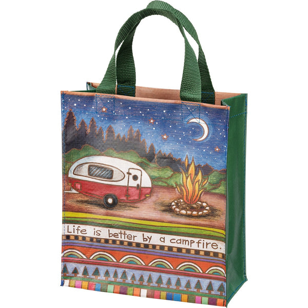 Primitives By Kathy Daily Tote - Life Is Better By A Campfire-Primitives by Kathy-Little Giant Kidz