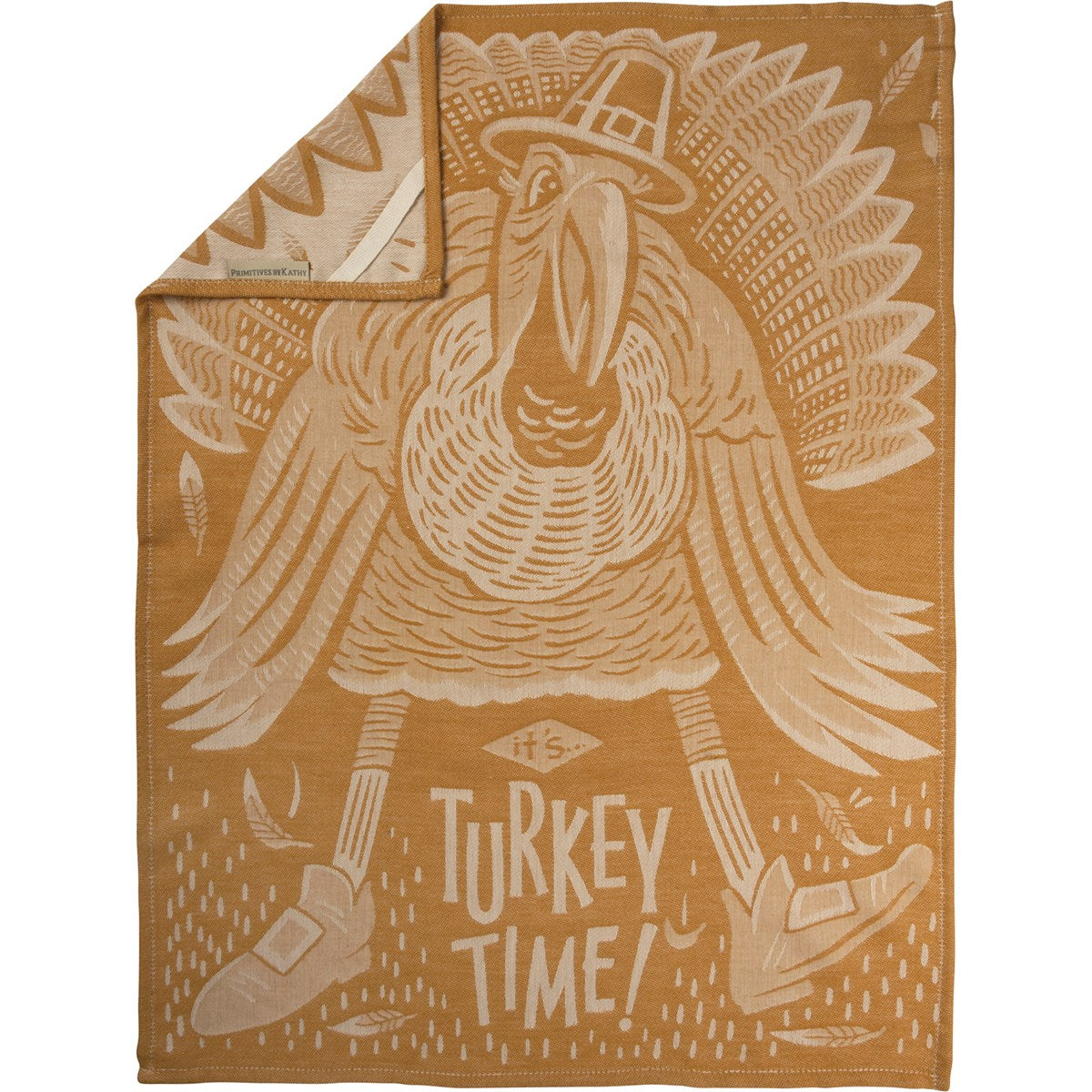 Primitives By Kathy Kitchen Towel - It's Turkey Time-Primitives by Kathy-Little Giant Kidz