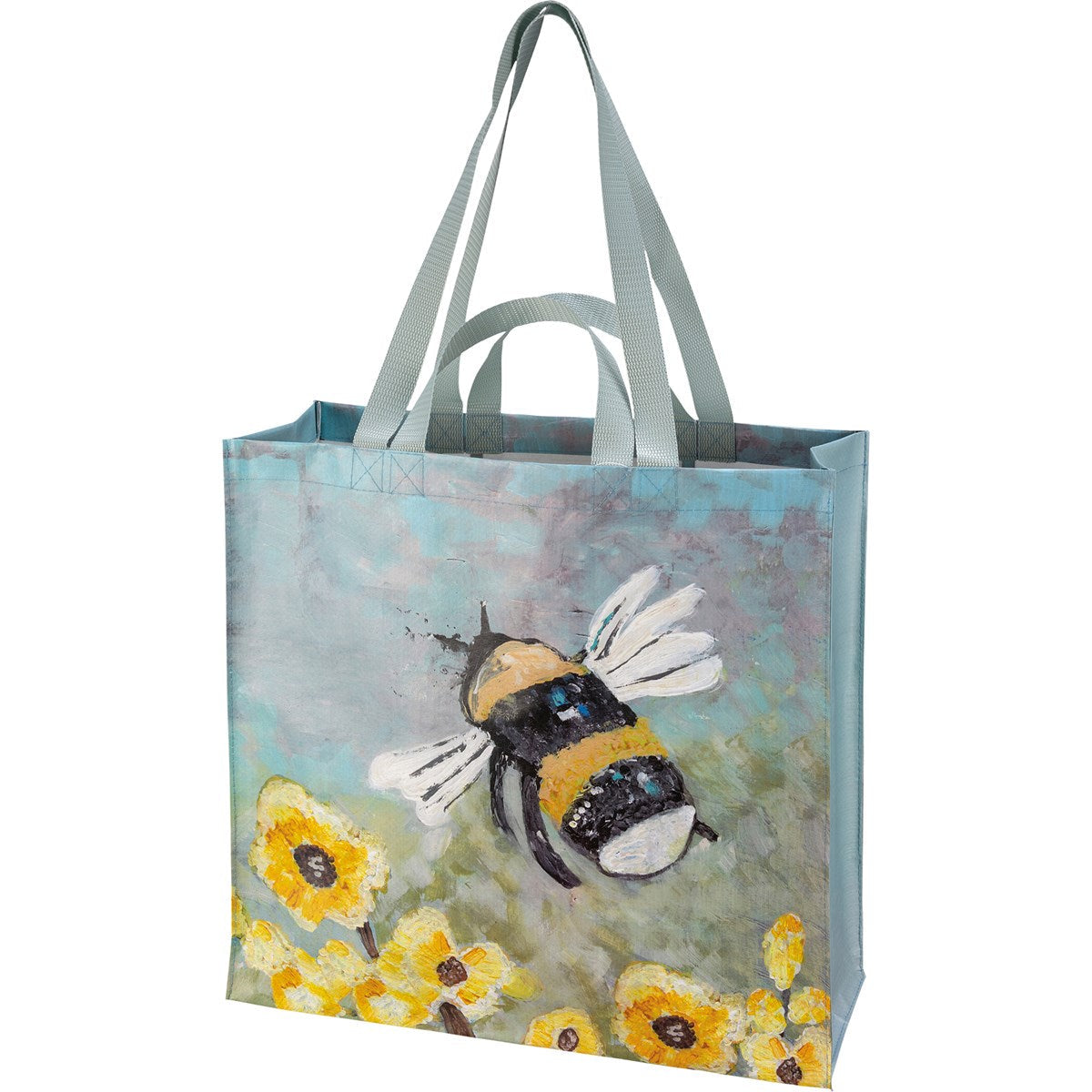 Primitives By Kathy Market Tote - Bumble Bee-Primitives by Kathy-Little Giant Kidz