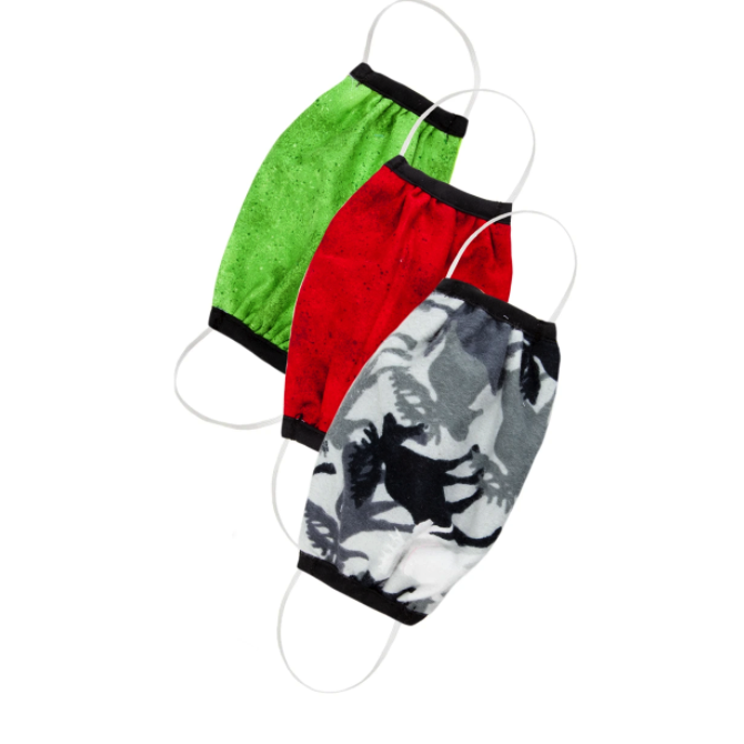 Protective Mask - Moose, Green & Red-CREATIVE EDUCATION-Little Giant Kidz