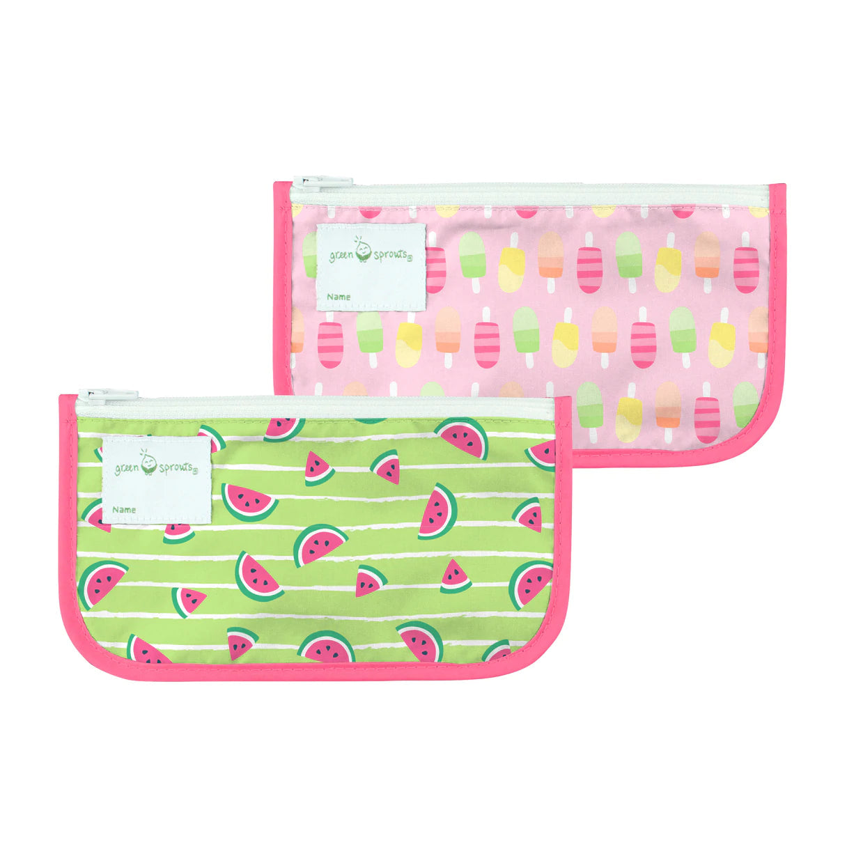 Reusable Snack Bags (2-Pack)-Green Sprouts-Little Giant Kidz