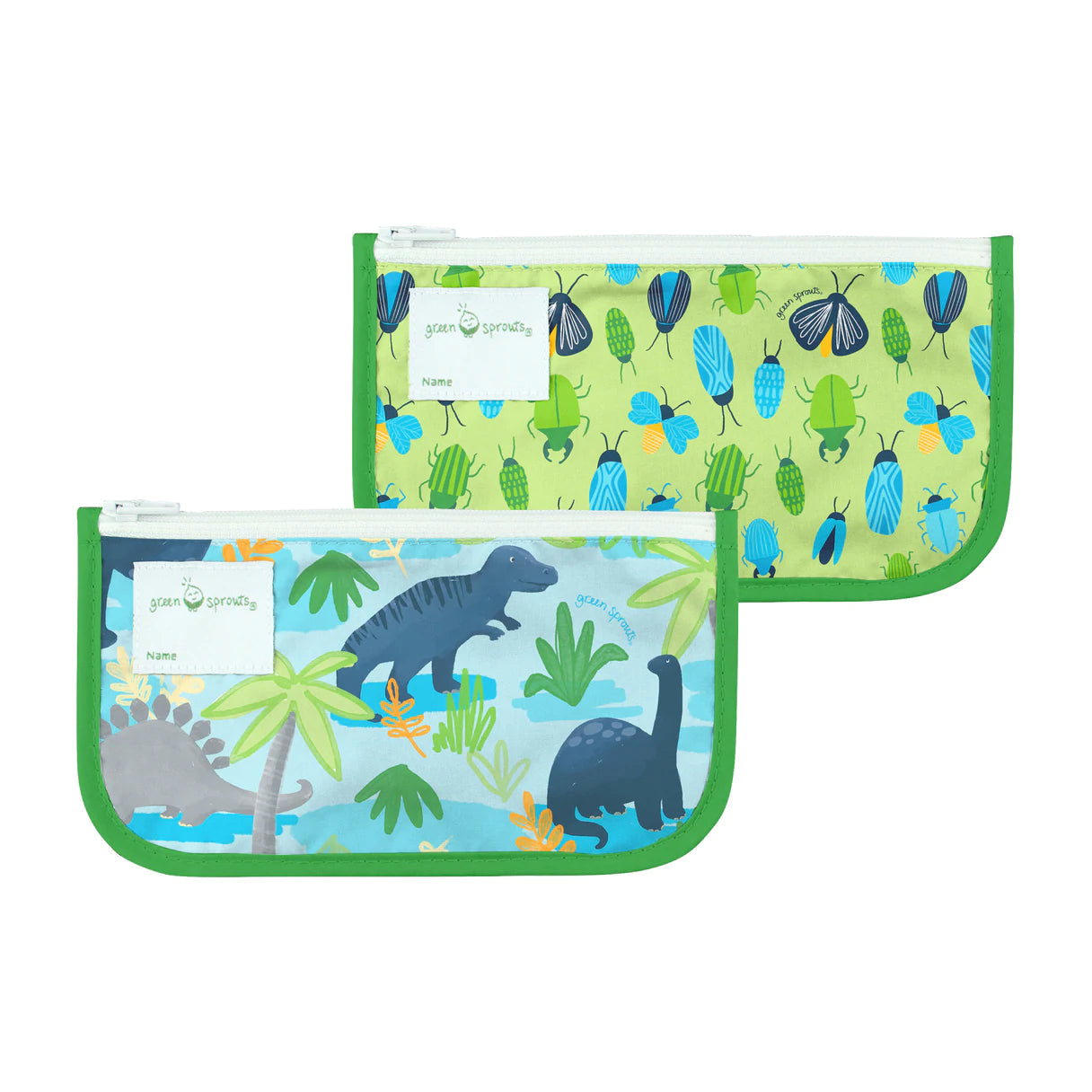 Reusable Snack Bags (2-Pack)-Green Sprouts-Little Giant Kidz