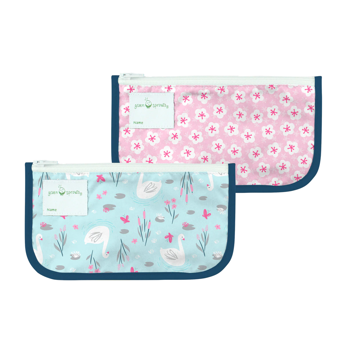 Reusable Snack Bags (2-Pack)-Green Sprouts-Little Giant Kidz