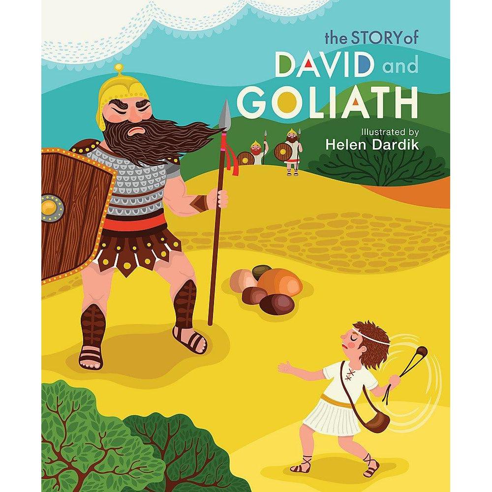 Running Kids Press: The Story of David and Goliath (Board Book)-HACHETTE BOOK GROUP USA-Little Giant Kidz
