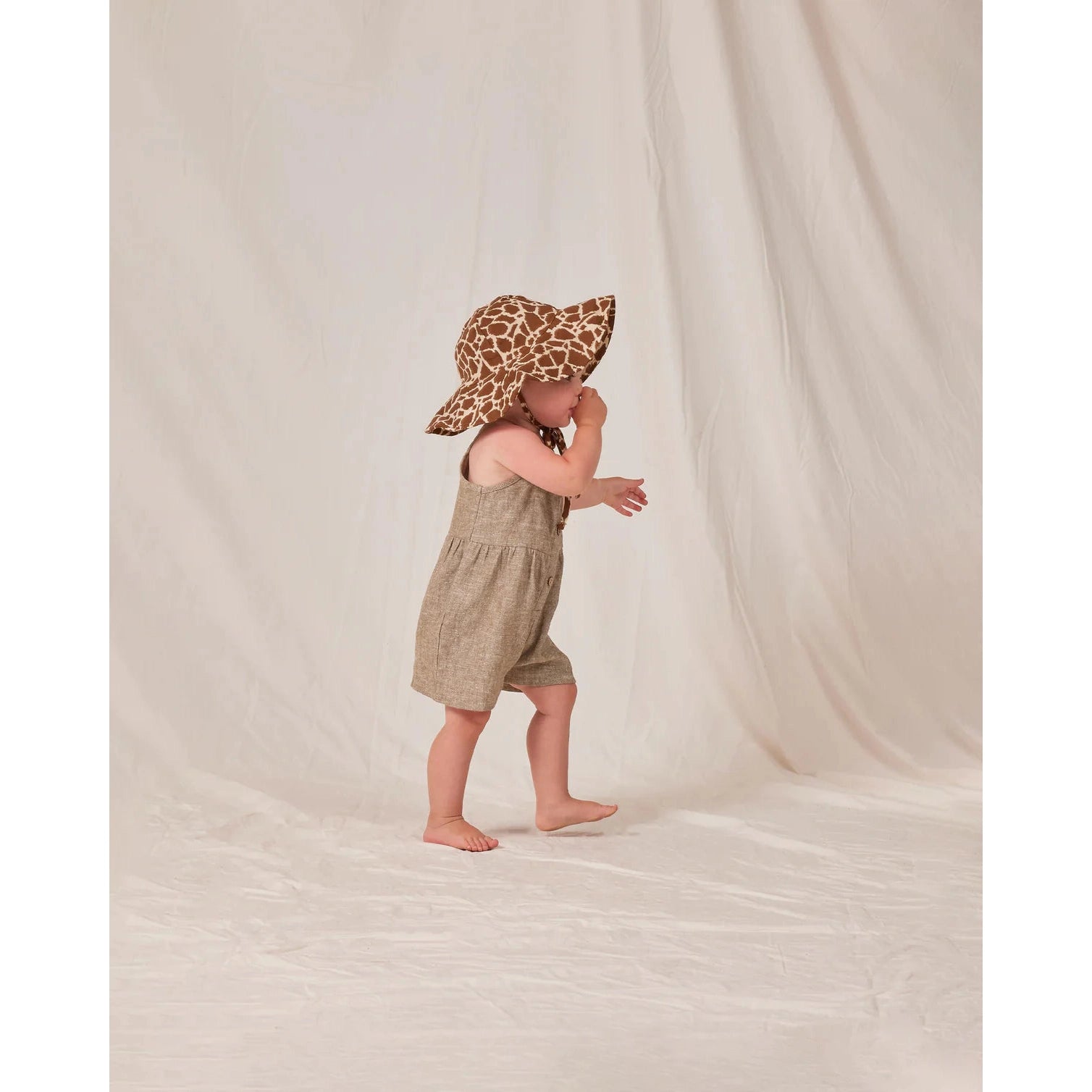 Rylee & Cru Giraffe Spots Floppy Sun Hat-RYLEE & CRU-Little Giant Kidz
