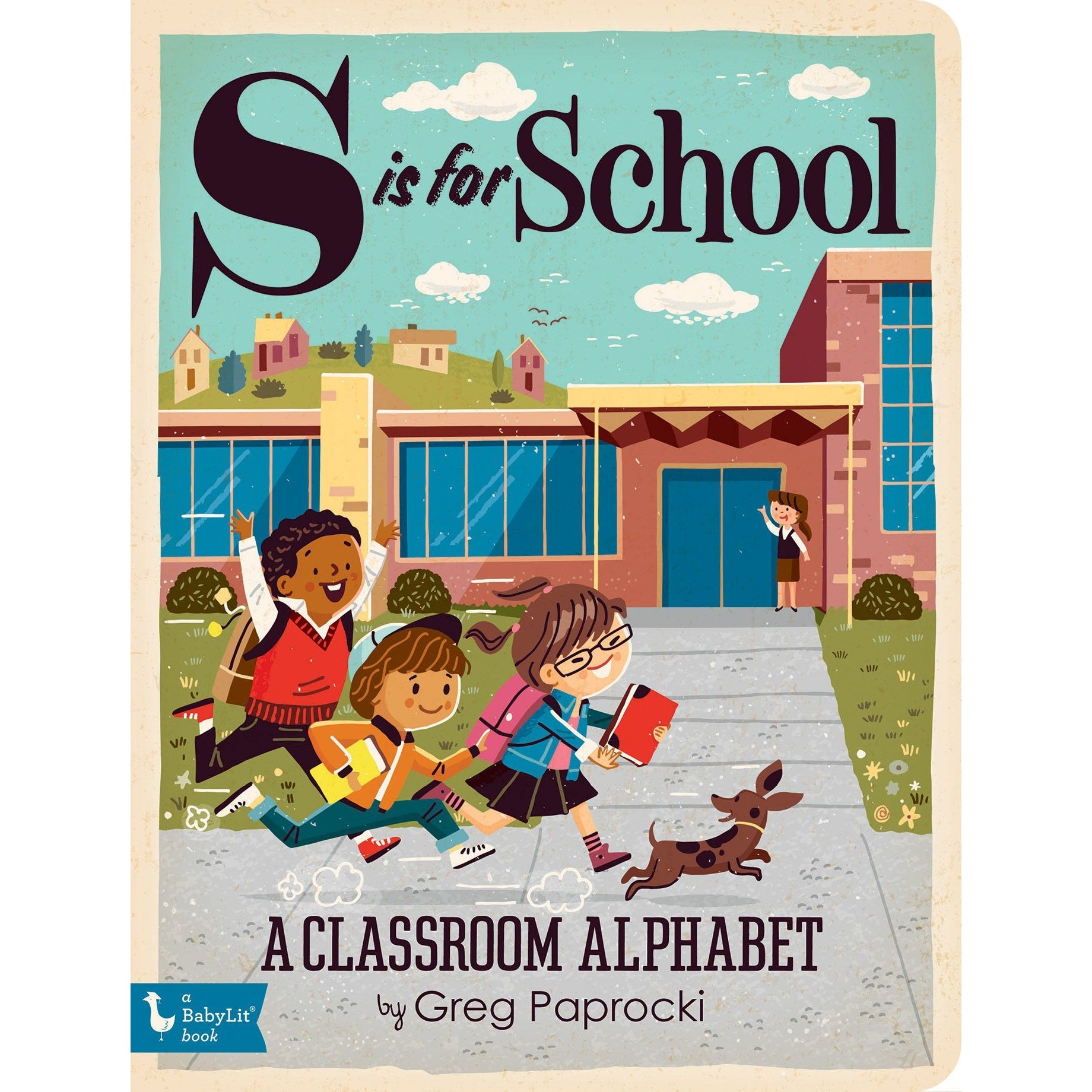 S is for School (Board Book)-GIBBS SMITH-Little Giant Kidz