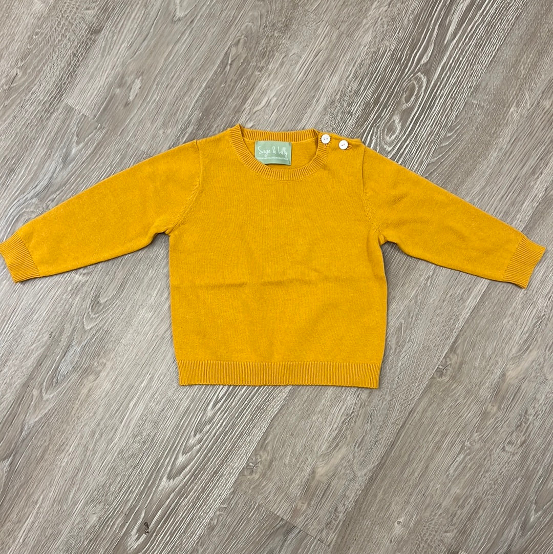 Sage & Lily Sweater - Mustard-SAGE & LILLY-Little Giant Kidz