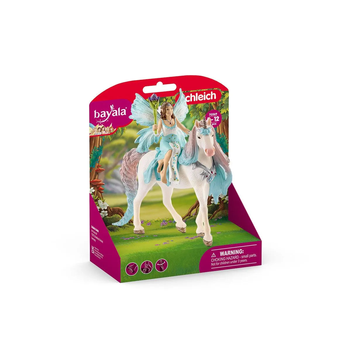 Schleich Bayala: Fairy Eyela with Princess Unicorn-SCHLEICH-Little Giant Kidz