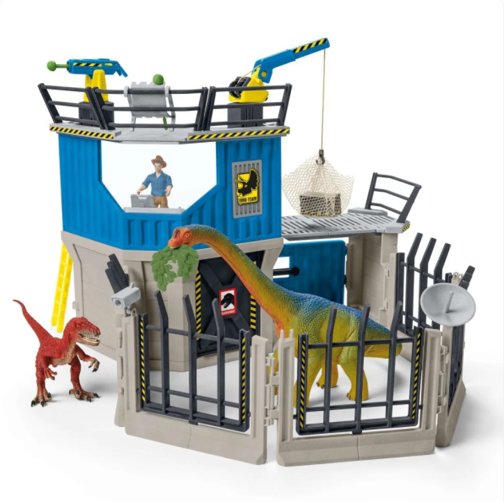 Schleich Dinosaurs: Large Dino Research Station-SCHLEICH-Little Giant Kidz