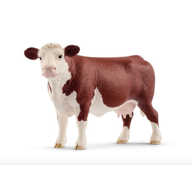 Schleich Hereford Cow-SCHLEICH-Little Giant Kidz