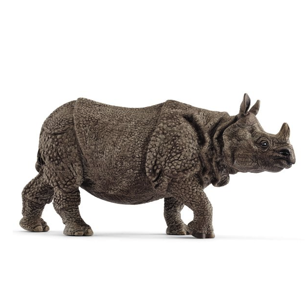 Schleich Indian Rhinoceros-SCHLEICH-Little Giant Kidz