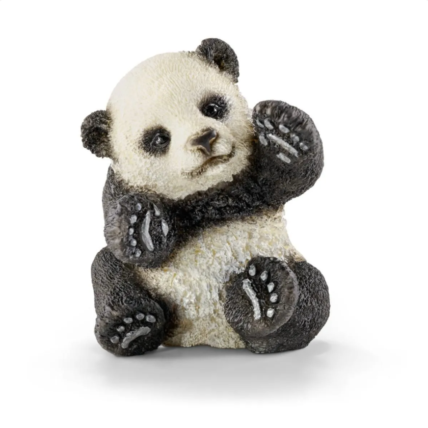 Schleich Panda Cub Playing-SCHLEICH-Little Giant Kidz