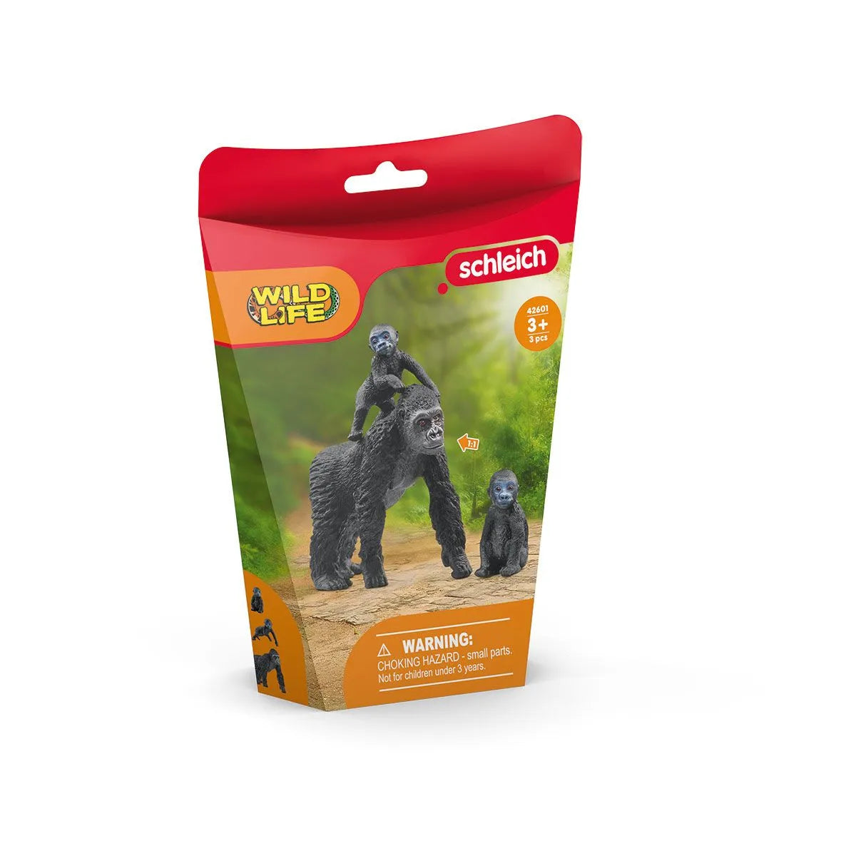 Schleich Wild Life: Gorilla Family-SCHLEICH-Little Giant Kidz