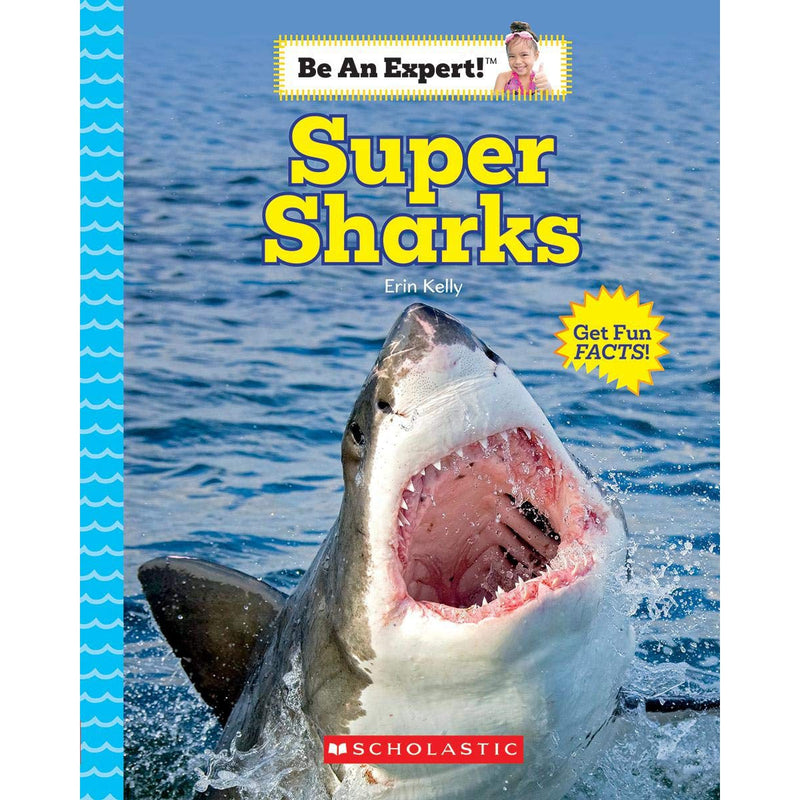 Scholastic: Be an Expert! Sharks (Board Book)-Scholastic-Little Giant Kidz