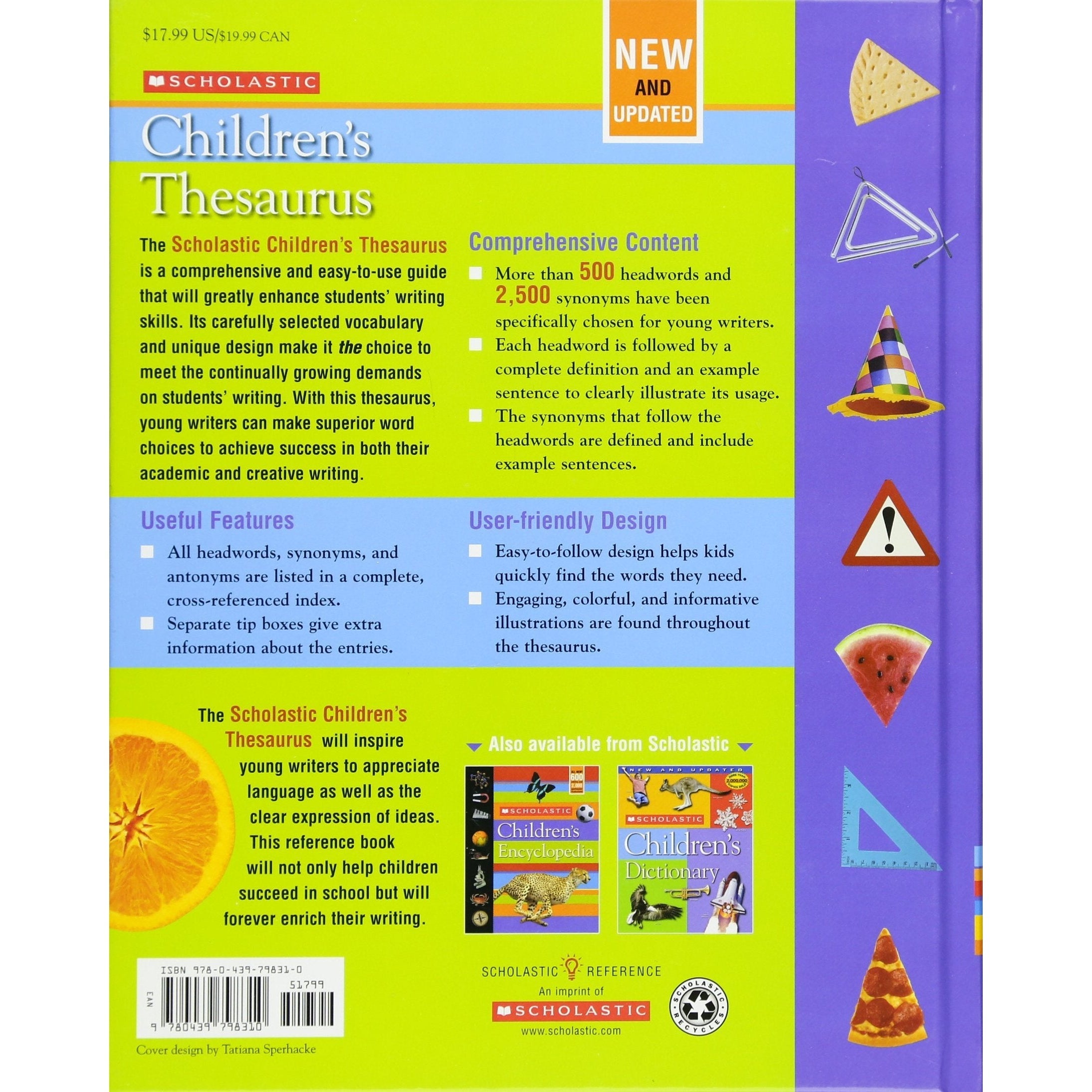 Scholastic: Children's Thesaurus (Revised Edition) (Hardcover Book)-Scholastic-Little Giant Kidz