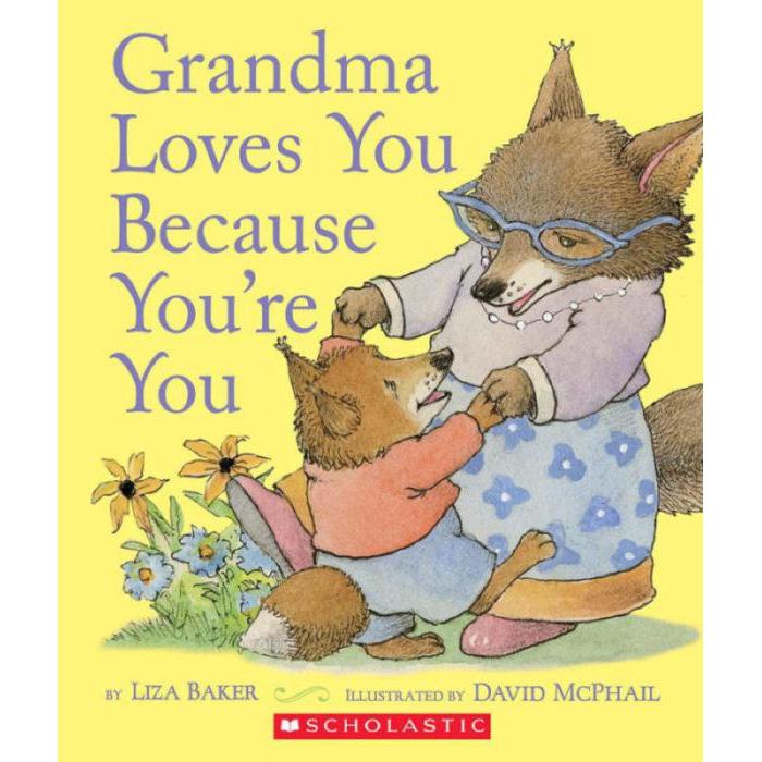 Scholastic: Grandma Loves You Because You're You (Board Book)-Scholastic-Little Giant Kidz