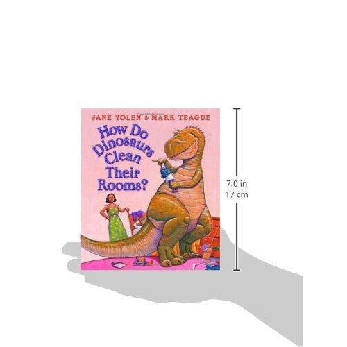 Scholastic: How Do Dinosaurs Clean Their Rooms? (Board Book)-Scholastic-Little Giant Kidz