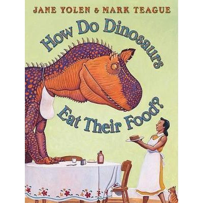 Scholastic: How Do Dinosaurs Eat Their Food? (Hardcover Book)-Scholastic-Little Giant Kidz