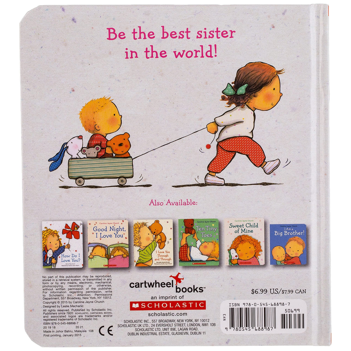 Scholastic: I Am A Big Sister! (Hardcover Book)-Scholastic-Little Giant Kidz