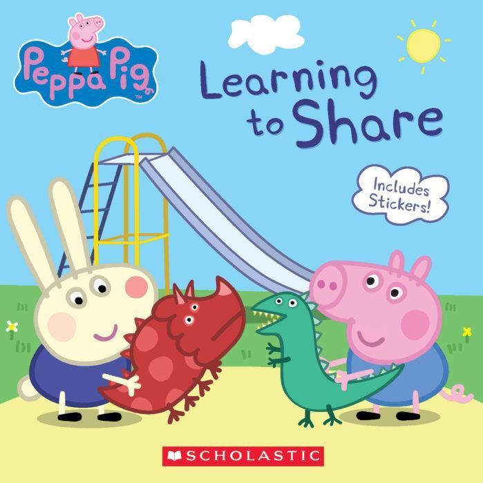 Scholastic: Peppa Pig: Learning to Share (Paperback Book)-Scholastic-Little Giant Kidz