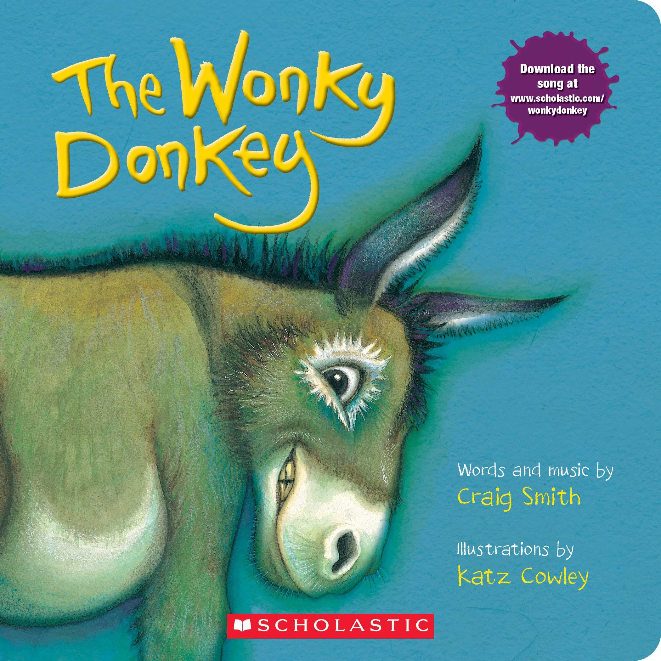 Scholastic: The Wonky Donkey (Board Book)-Scholastic-Little Giant Kidz