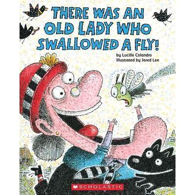 Scholastic: There Was An Old Lady Who Swallowed A Fly! (Paperback Book)-Scholastic-Little Giant Kidz
