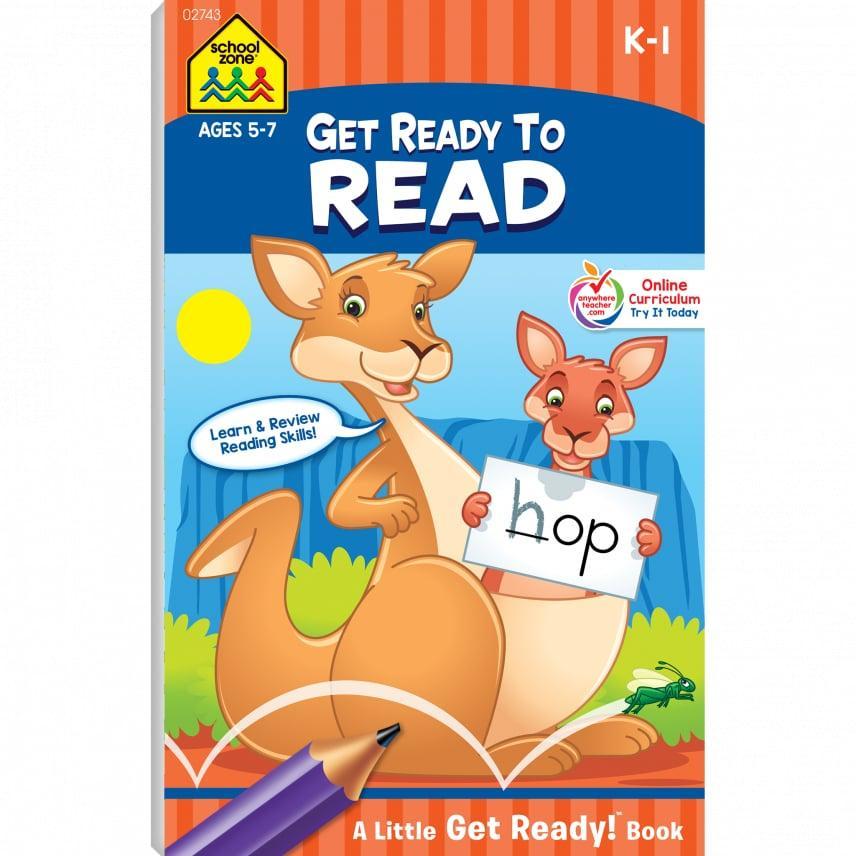 School Zone Get Ready To Read Grades K-1 Workbook-School Zone Publishing-Little Giant Kidz