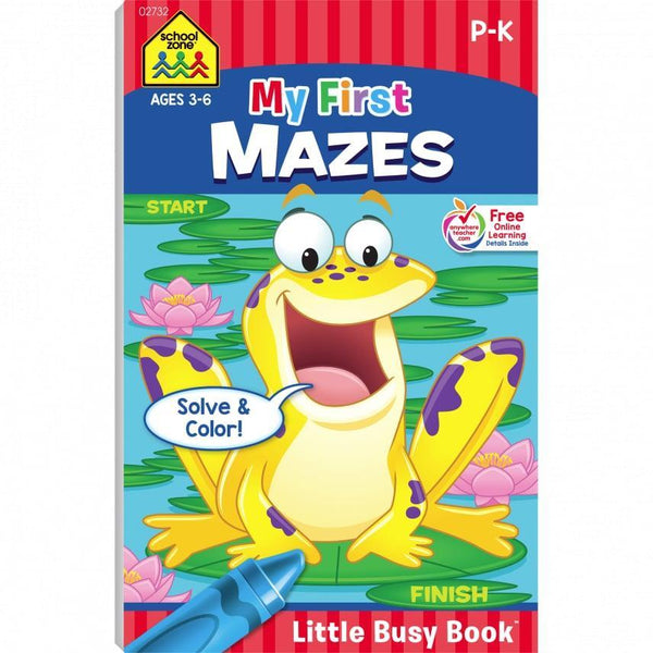 School Zone My First Mazes P-K-School Zone Publishing-Little Giant Kidz