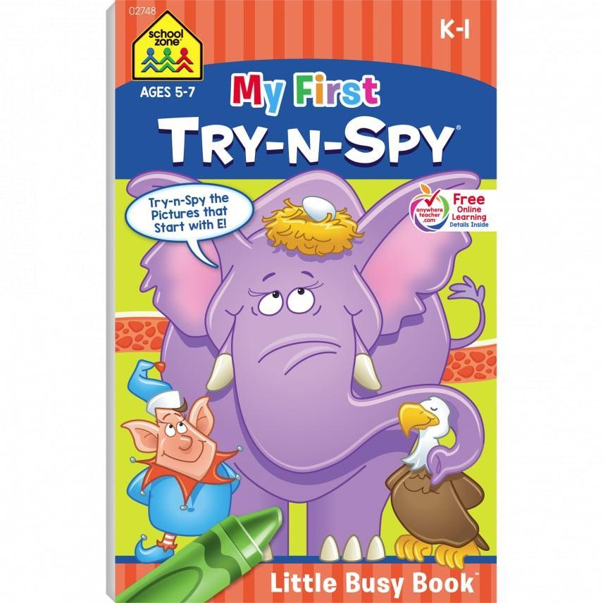 School Zone My First Try-N-Spy K-1-School Zone Publishing-Little Giant Kidz