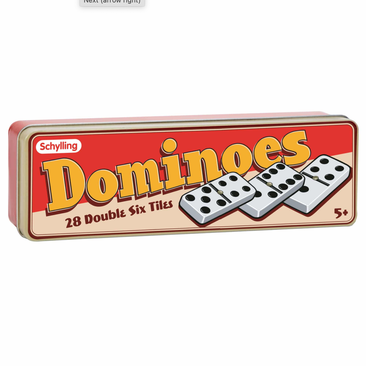 Schylling Dominoes - 28 Double Six Tiles-SCHYLLING-Little Giant Kidz
