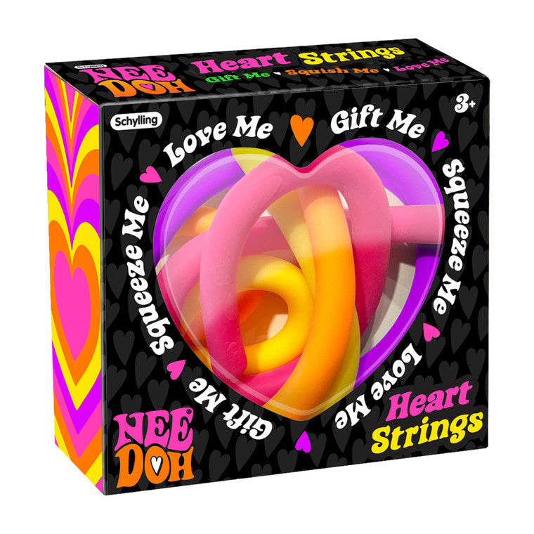 Schylling NeeDoh Heart Strings - Gift Me, Squeeze Me, Love Me-SCHYLLING-Little Giant Kidz