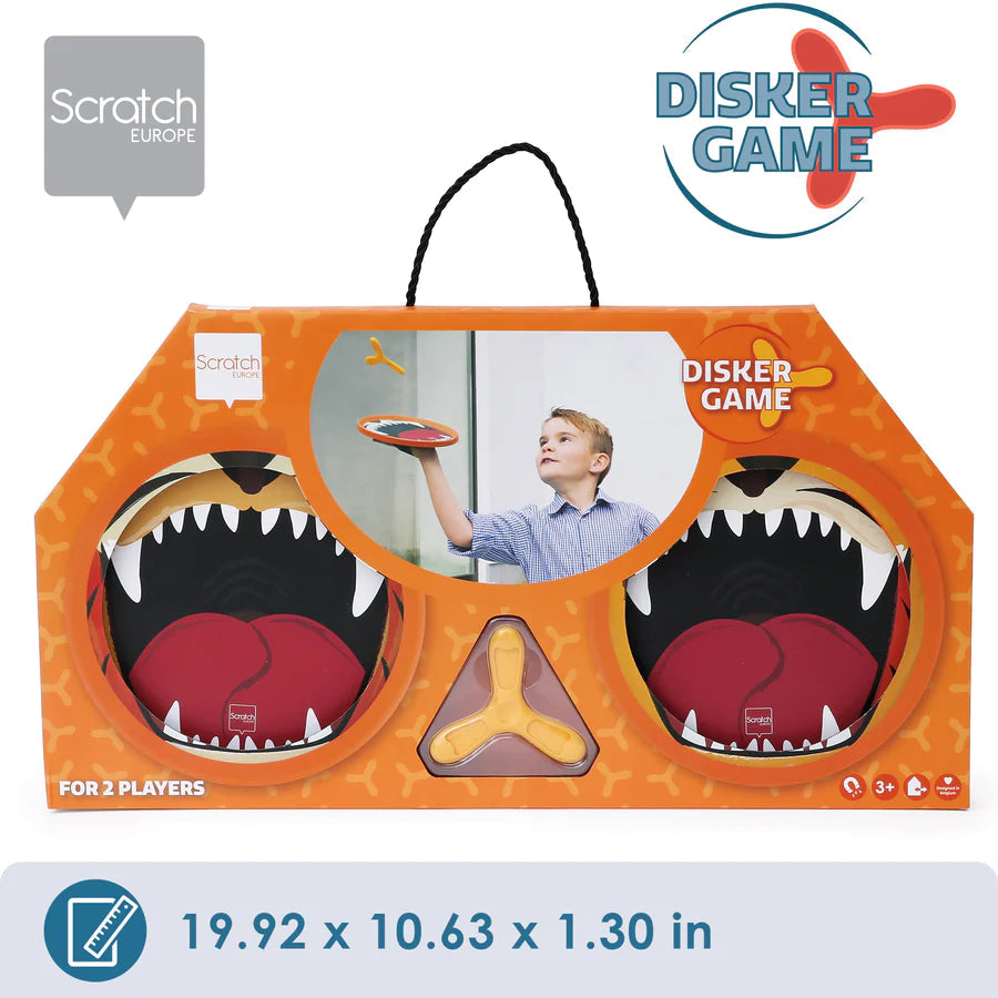 Scratch Europe Hand-Disker Duo - Tiger & Lion-DAM Good Ideas-Little Giant Kidz