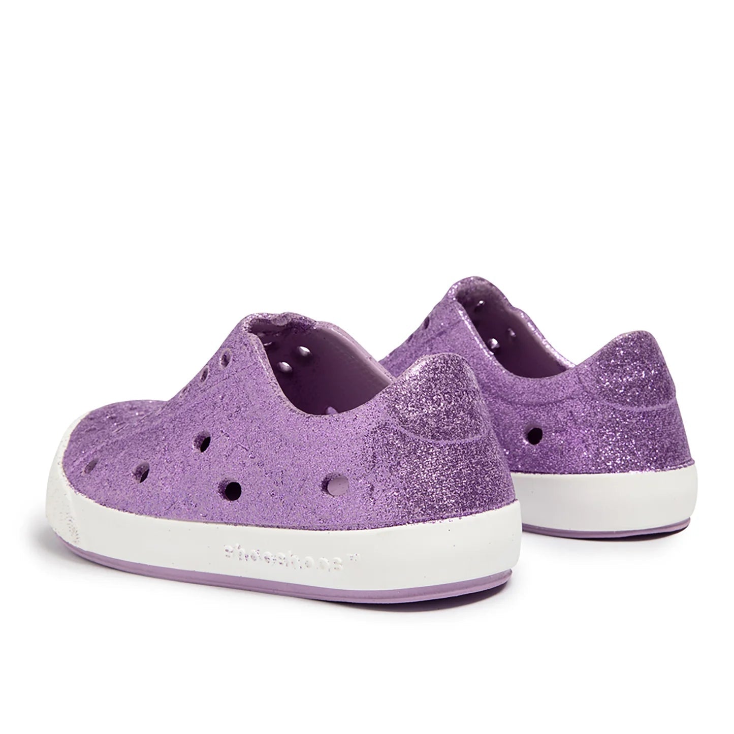 Shooshoos Waterproof Sneaker Mermaid (Purple Glitter)-ShooShoos-Little Giant Kidz