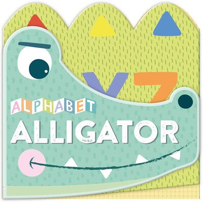 Simon & Schuster: Alphabet Alligator (Fold-Out Accordion Book)-SIMON & SCHUSTER-Little Giant Kidz