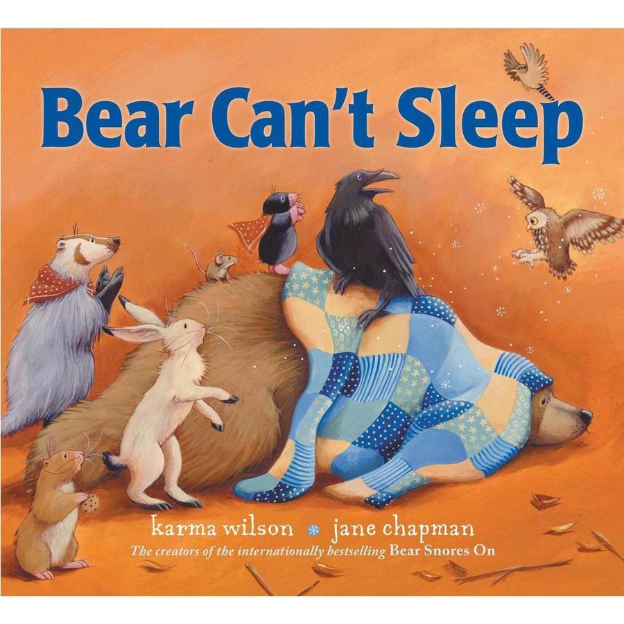 Simon & Schuster: Bear Can't Sleep (Hardcover Book)-SIMON & SCHUSTER-Little Giant Kidz