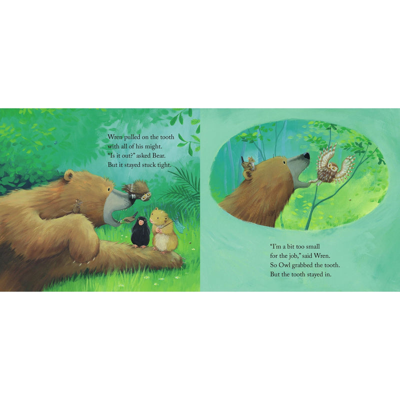 Simon & Schuster: Bear's Loose Tooth (Board Book)-SIMON & SCHUSTER-Little Giant Kidz