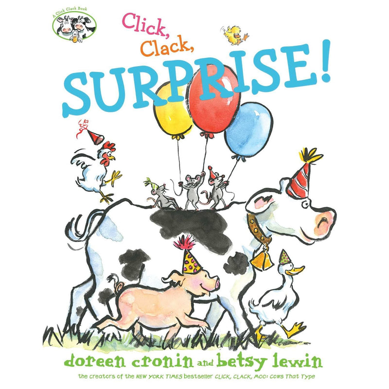 Simon & Schuster: Click, Clack, Surprise! (Hardcover Book)-SIMON & SCHUSTER-Little Giant Kidz