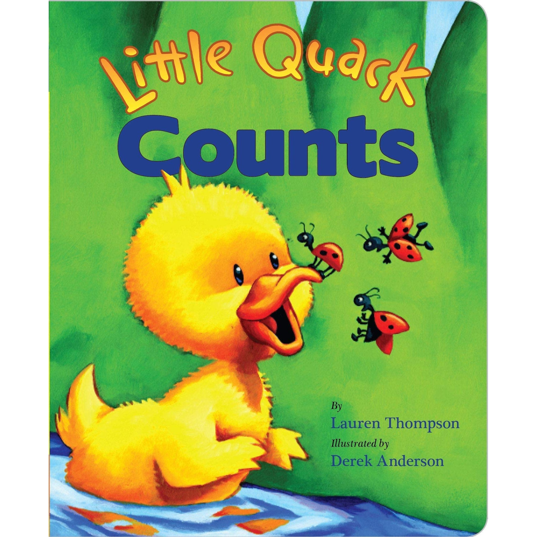 Simon & Schuster: Little Quack Counts (Board Book)-SIMON & SCHUSTER-Little Giant Kidz