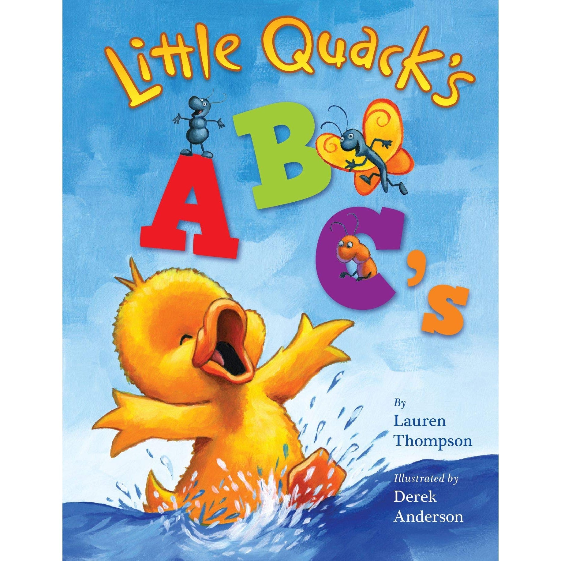 Simon & Schuster: Little Quack's ABC's (Board Book)-SIMON & SCHUSTER-Little Giant Kidz