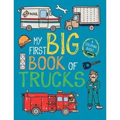Simon & Schuster: My First Big Book of Trucks (Paperback)-SIMON & SCHUSTER-Little Giant Kidz